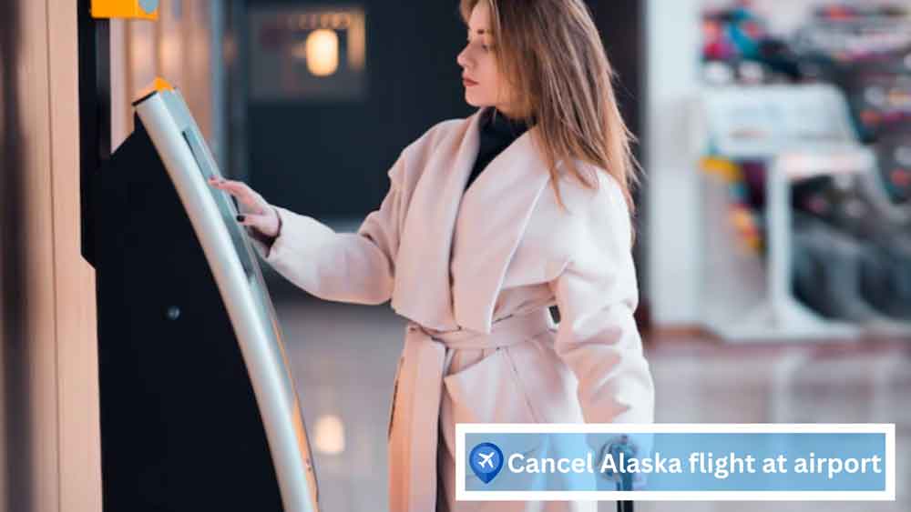 Alaska Airlines Cancel Flight At The Airport