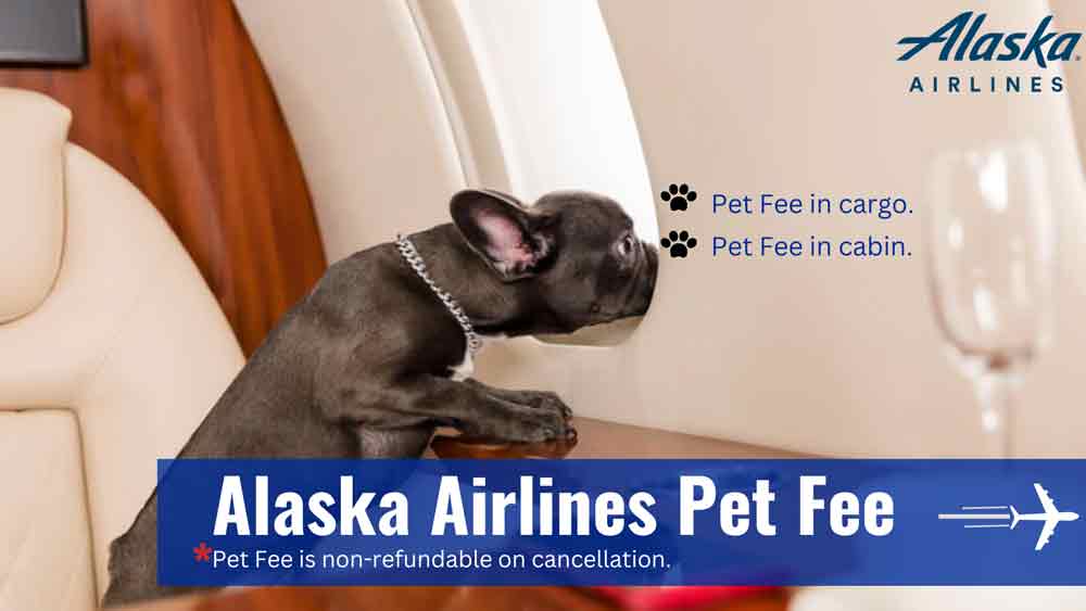 Alaska airlines clearance dog shipping cost