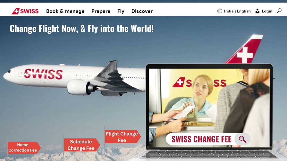 change swiss flight change fee