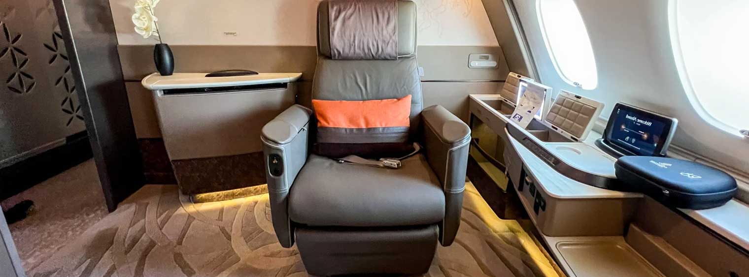 Singapore Airlines First Class Ticket