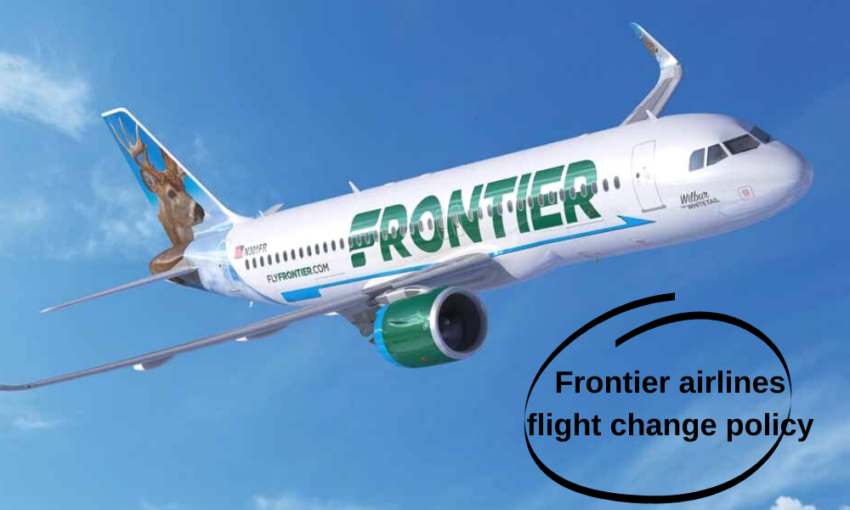 Frontier Airlines Flight Change Policy