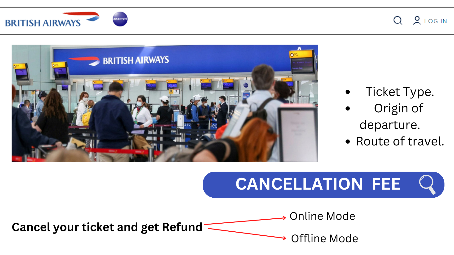 british airways trip cancellation insurance