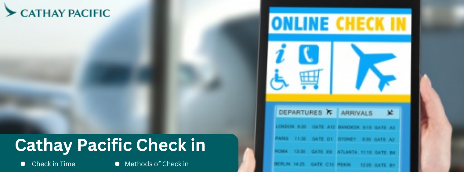 Cathay Pacific Check in Policy
