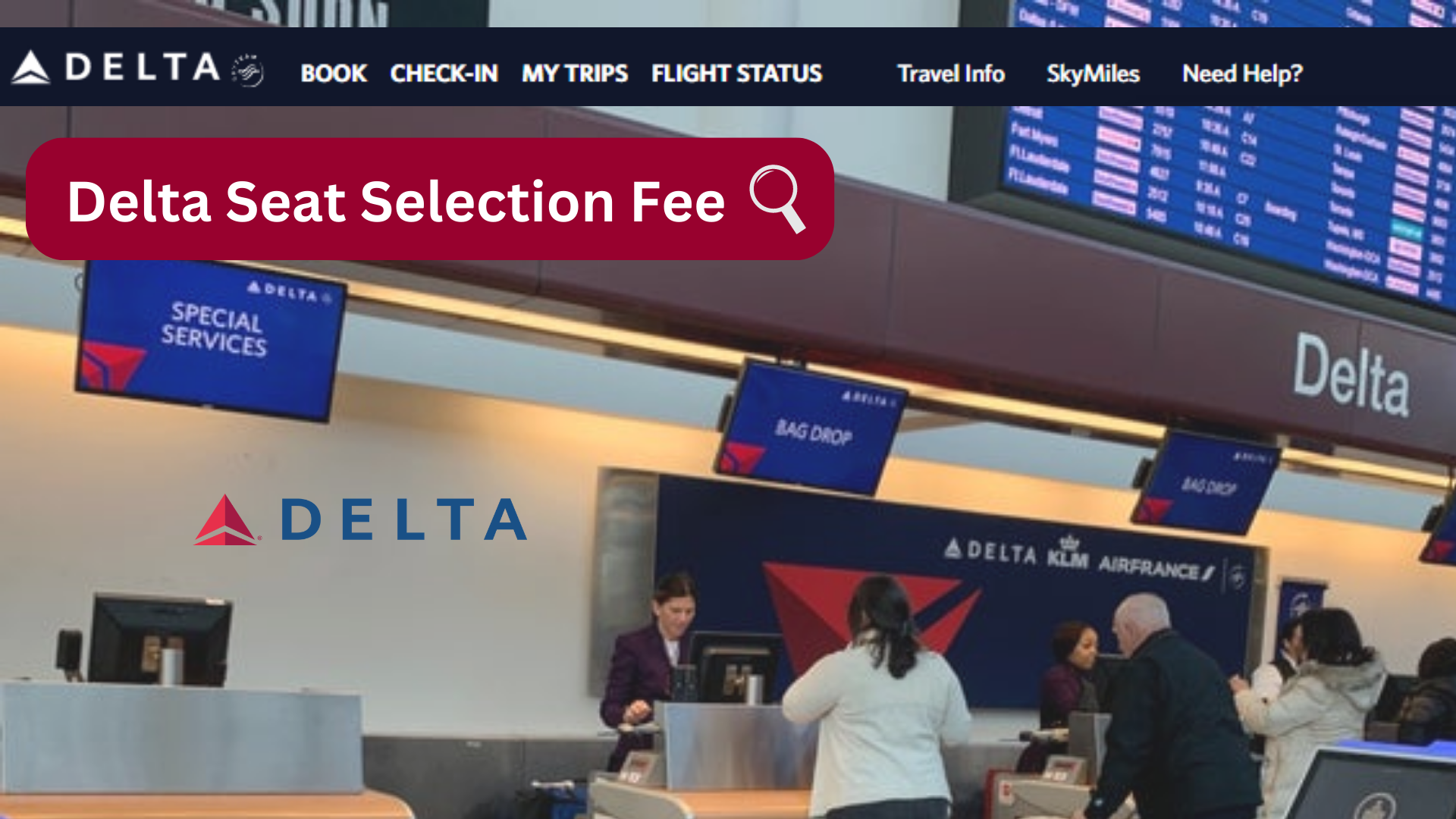 Delta Seat Selection Fee