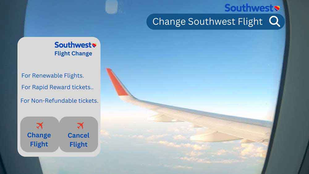 Features of Changing a Southwest Flight
